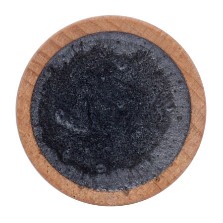 Grey Resin Natural Wooden Dresser Knobs